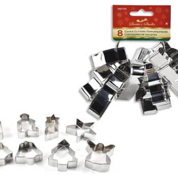 8PC COOKIE CUTTER KEY RING