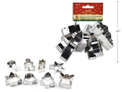 8PC COOKIE CUTTER KEY RING