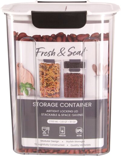 91 OZ PLASTIC CONTAINER WITH POP UP LID