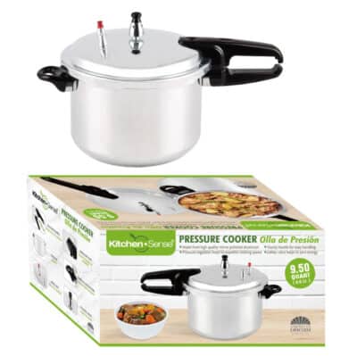 9L ALUMINUM PRESSURE COOKER W/O STEAMER - Image 2