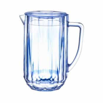 ACRYLIC BLUE CRYSTAL DIAMOND 81OZ PITCHER
