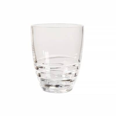ACRYLIC CLEAR SWIRL 14OZ DOF TUMBLER