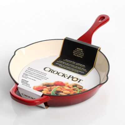 ARTISAN 10" ENAMEL SKILLET BY CROCK POT