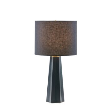 ATHENA GEOMETRIC CERAMIC TABLE LAMP