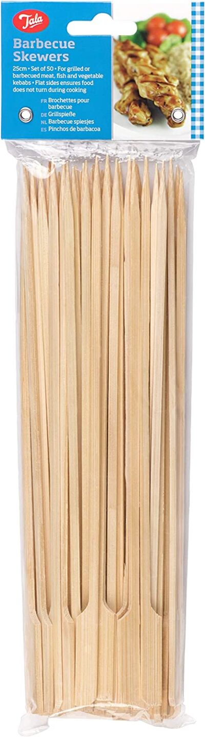 BAMBOO SKEWERS 50PC 25.5CM TALA - Image 2