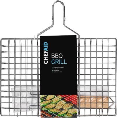 BBQ GRILL BASKET CHEF AID