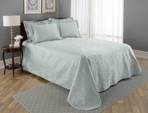 BEDSPREAD KING LENORE SPA