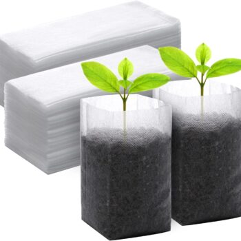 BIODEGRADABLE WHITE PLANT BAG