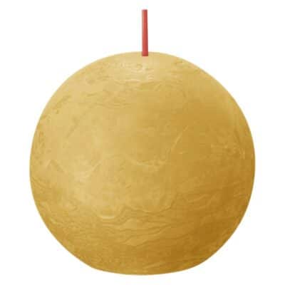 BOLSIUS 76MM / 7.6CM RUSTIC BALL CANDLE