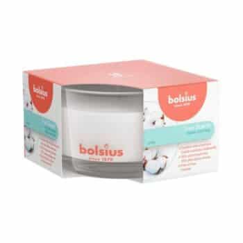 BOLSIUS GLASS 50/80 MM SCENTED CANDLE