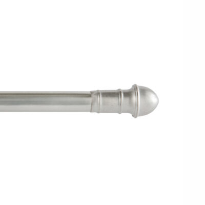 CAFE ROD 48"-84" DRESDEN SILVER