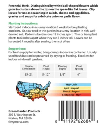 CHIVES GARLIC SEEDS - Image 3