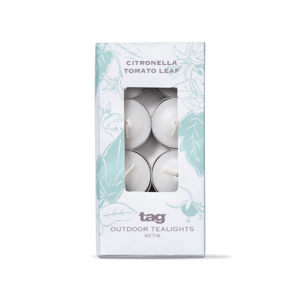 CITRO TOMATO LF TEALIGHTS S/8
