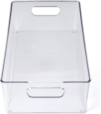 CLEAR FRIDGE BIN COPCO 14.4" L X 7.9" W X 4"H - Image 2
