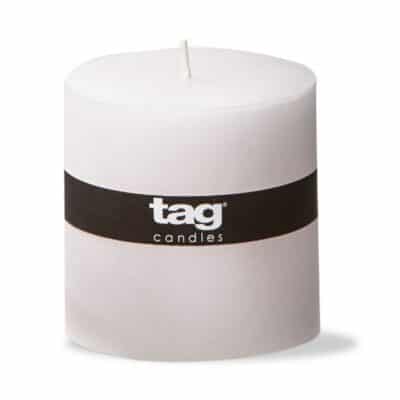 COLOUR STUDIO  PILLAR CANDLE 4X4