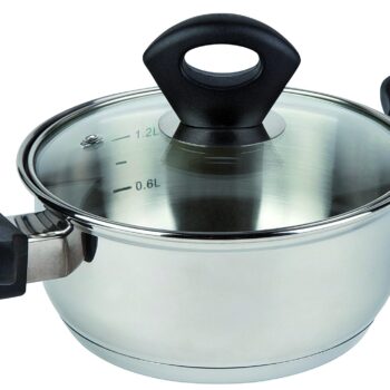 COOKING POT W/LID  S.S. 16CM