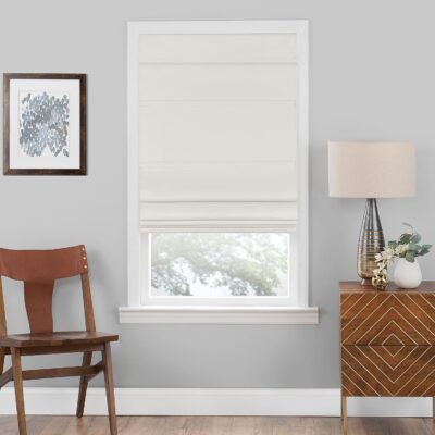 CORDLESS ROMAN SHADE BLACKOUT 30X64" - Image 2