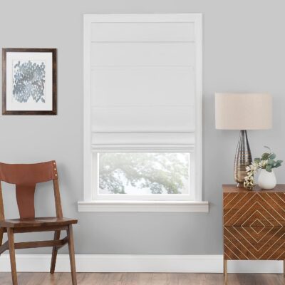 CORDLESS ROMAN SHADE BLACKOUT 30X64" - Image 3