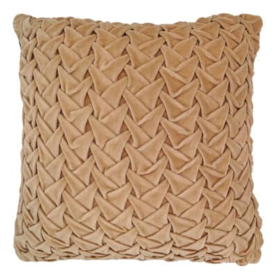 SQUARE CROSS VELVET PILLOW 18X18" - Image 3