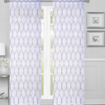 CURTAIN ALADDIN 84" ROD POCKET SHEER