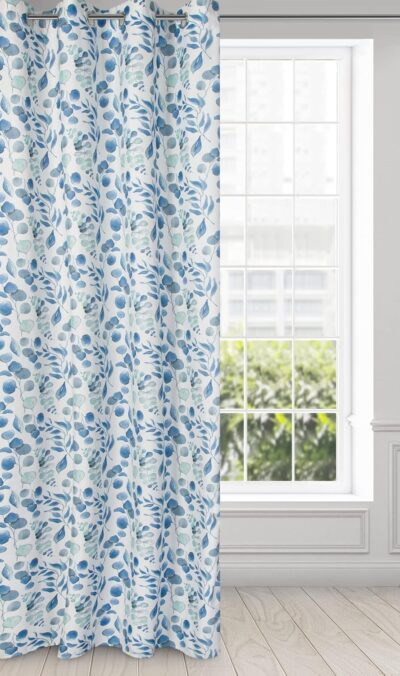CURTAIN LILLY 84" PRINTED BLACKOUT GROMMET PANEL