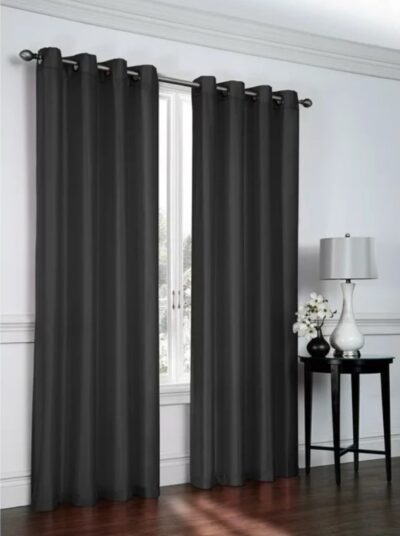 CURTAIN RAMONA 84" GROMMET BLACK