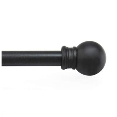 CURTAIN ROD 28-48" FIONA BLACK - Image 2
