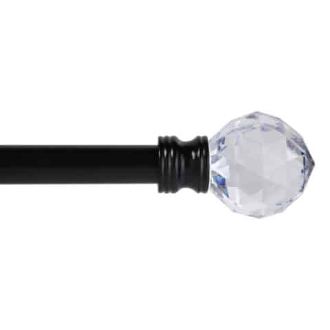 CURTAIN ROD 28-48" HARRIS MATTE BLACK - Image 2