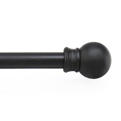 CURTAIN ROD 48-84" FIONA BLACK - Image 2