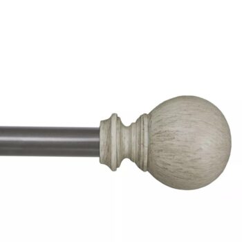 CURTAIN ROD 48-86" PEARSON BEACH WOOD