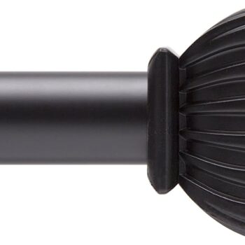 CURTAIN ROD BECKETT 28-48" BLACK