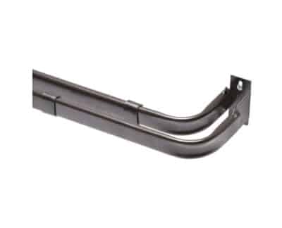 CURTAIN ROD DOUBLE 28-48 HD ESPRESSO - Image 2