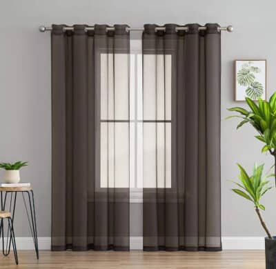 CURTAIN SHEER HARPER BROWN