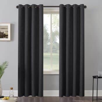 CURTAIN SOHO 84" BLACKOUT BLACK