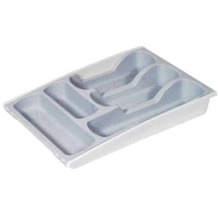 CUTLERY TRAY CURVER LIGHT GREY