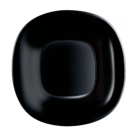 DESSERT PLATE 19.5CM BLACK NEO CARINE LUMINARC