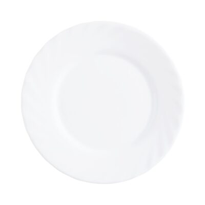 DESSERT PLATE TRIANON LUMINARC 19.5CM WHITE