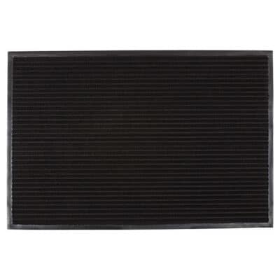 DOOR MAT 24" X36" BLACK