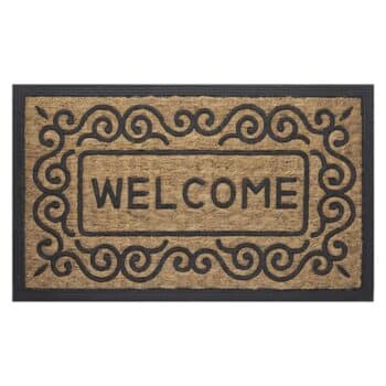 DOORMAT 18 X30" COCO SCROLLS ACHIM