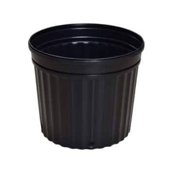 ELITE BLACK NURSERY POT 12X10" BM1600