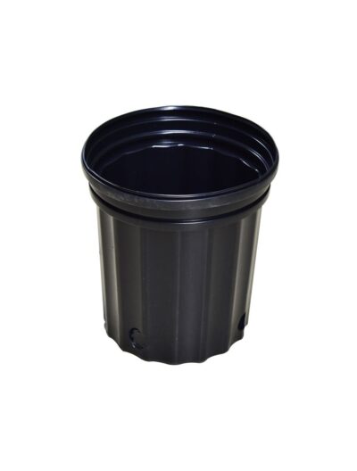 ELITE BLACK NURSERY POT 6.5X7" BM0300