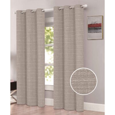 ELLIS 54"X84" BLACKOUT GROMMET CURTAIN - Image 2