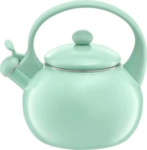 ENAMEL KETTLE 2.2L MINT GARDEN AMBITION
