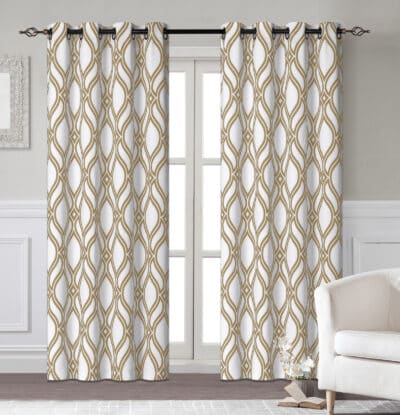 FATIMA 84" GROMMET BLACKOUT CURTAIN - Image 4