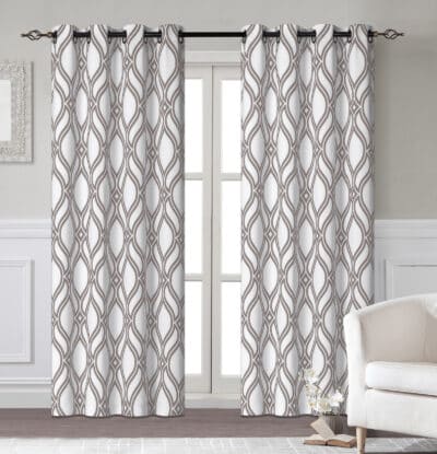 FATIMA 84" GROMMET BLACKOUT CURTAIN - Image 5