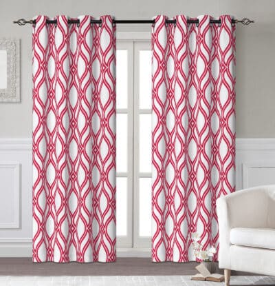 FATIMA 84" GROMMET BLACKOUT CURTAIN - Image 6