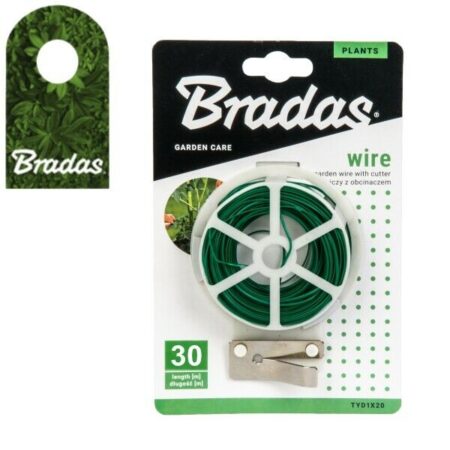 FLORAL/GARDEN WIRE 30M BRADAS