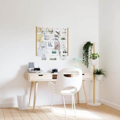 FLORISTAND PLANTER WHITE/NATURAL - Image 4