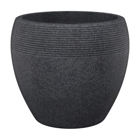 FLOWER POT282/40 SCHWARZ-GRANIT