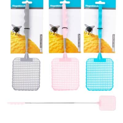 FLY SWATTER W/TELESCOPIC HANDLE